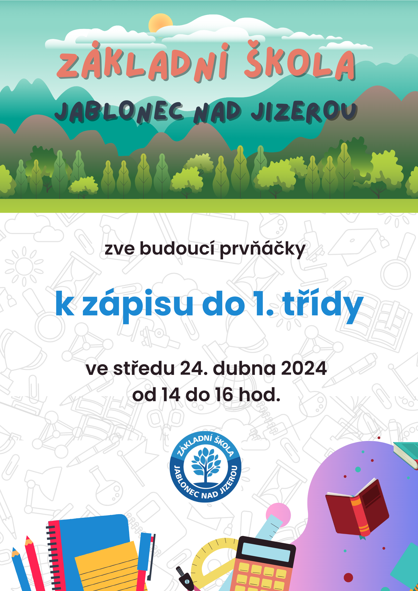 plakat zapis 1.trida 2024