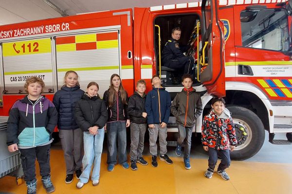 Prevence šikany a hasičárna Semily - 6. třída (4. 11. 2025)