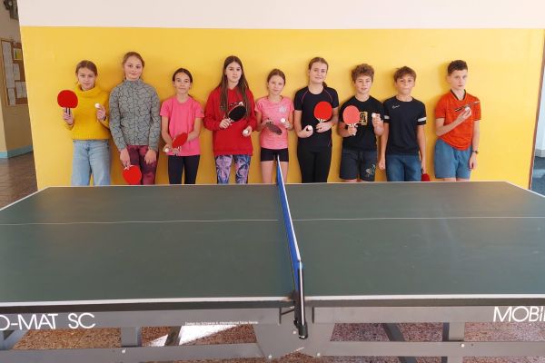 Pingpongový stůl v naší škole (12. 12. 2025)