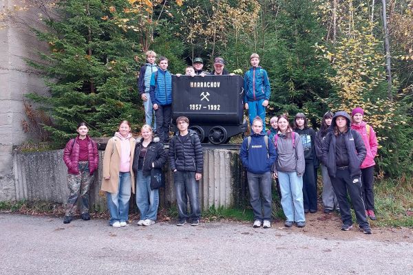 Exkurze Harrachov – 9. třída (14. 10. 2025)