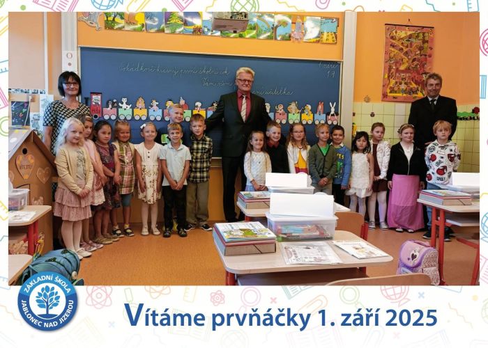 Vítání prvňáčků (1. 9. 2025)