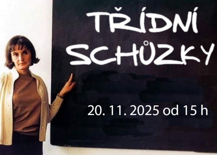 Třídní schůzky 20. 11. 2025