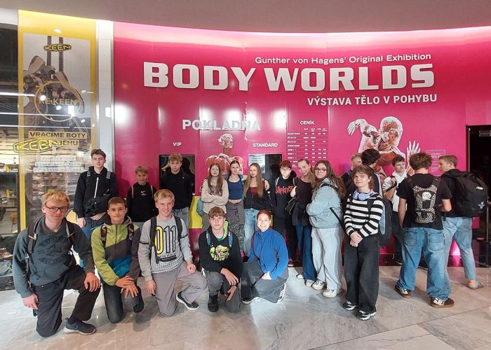 Body worlds a Armádní muzeum Praha - 8. třída (5. 11. 2025)