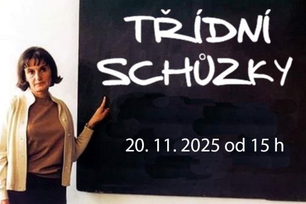 Třídní schůzky 20. 11. 2025