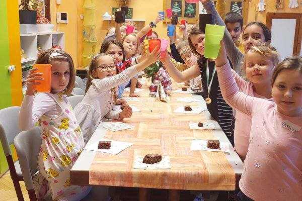 Ježíšek v 1. oddělení školní družiny (18. 12. 2025)