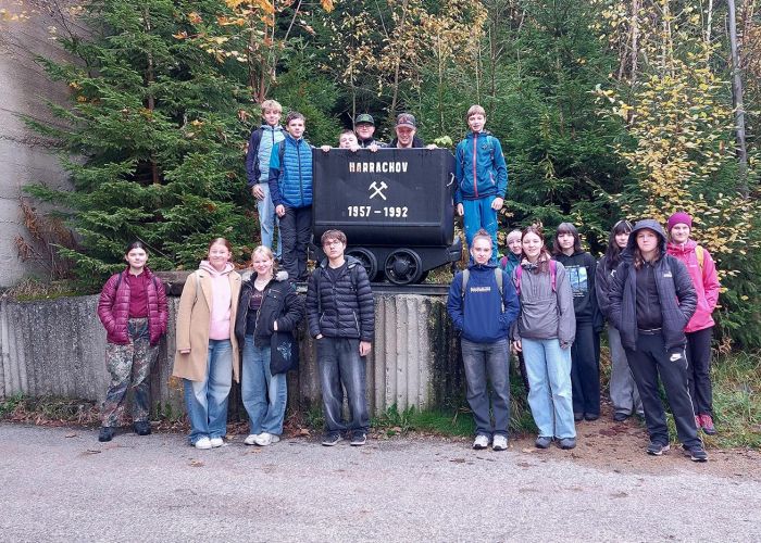 Exkurze Harrachov – 9. třída (14. 10. 2025)