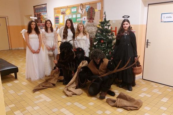 Čerti, Mikuláš a andělé ve škole (5. 12. 2025)